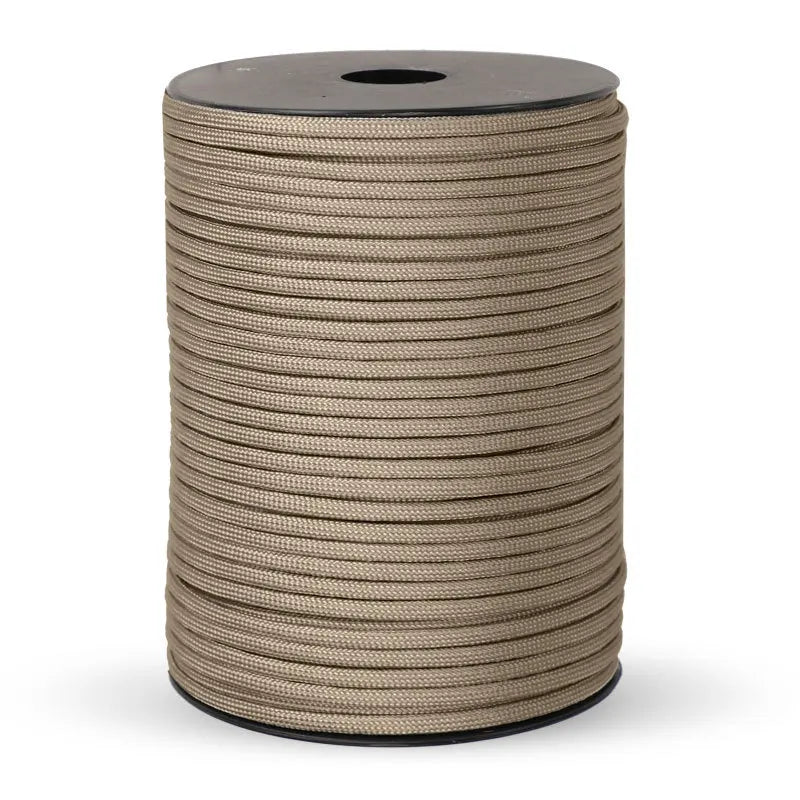 100/50M 550 Military Standard 9-Strang Paracord Seil 4mm Outdoor Fallschirmleine Survival Schirmzeltleine Wäscheleine