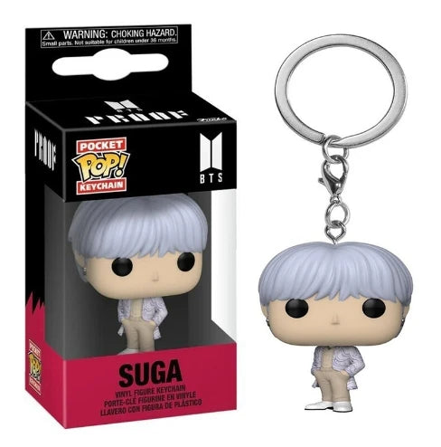 Funko POP Schlüsselanhänger Spielzeug Herren Team Cartoon V JUNG KOOK JIMIN Jin V J-HOPE Pocket Pop Schlüsselanhänger Vinyl Action Figur Sammlung Spielzeug
