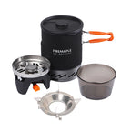 Fire Maple Star X1 Campingkocher Outdoor Wander Kochsystem mit Kocher Wärmetauscher Topf Schüssel Tragbare Gasbrenner FMS-X1