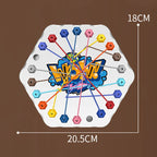Kinder Seilknoten Puzzle Brettspiel Farbige Linie Gedrehte Verbundene Seile Logik Denkspiel Tischspiel Eltern Kind Interaktives Spielzeug