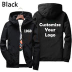 Maßgeschneiderte Reise-Team Zipperjacke, Kapuzen-Unisex-UV-beständige, wasserdichte Jacke für Herren und Damen, Oberbekleidung, Frühling, Sommer,