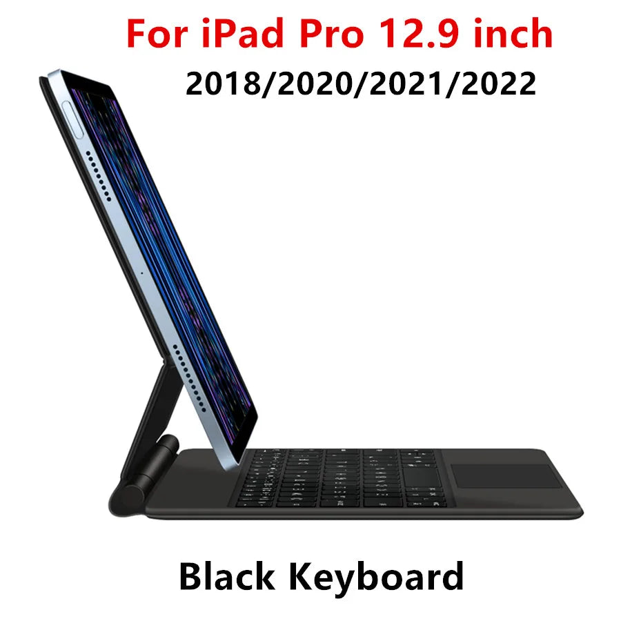 TouchPad Magic Keyboard für iPad Air 11 13 M4 2026 M3 M2 iPad 10 10. Gen. Air 4 5 6 iPad Pro 11 12,9 13'' M5 M4 Smart Cover Hintergrundbeleuchtung