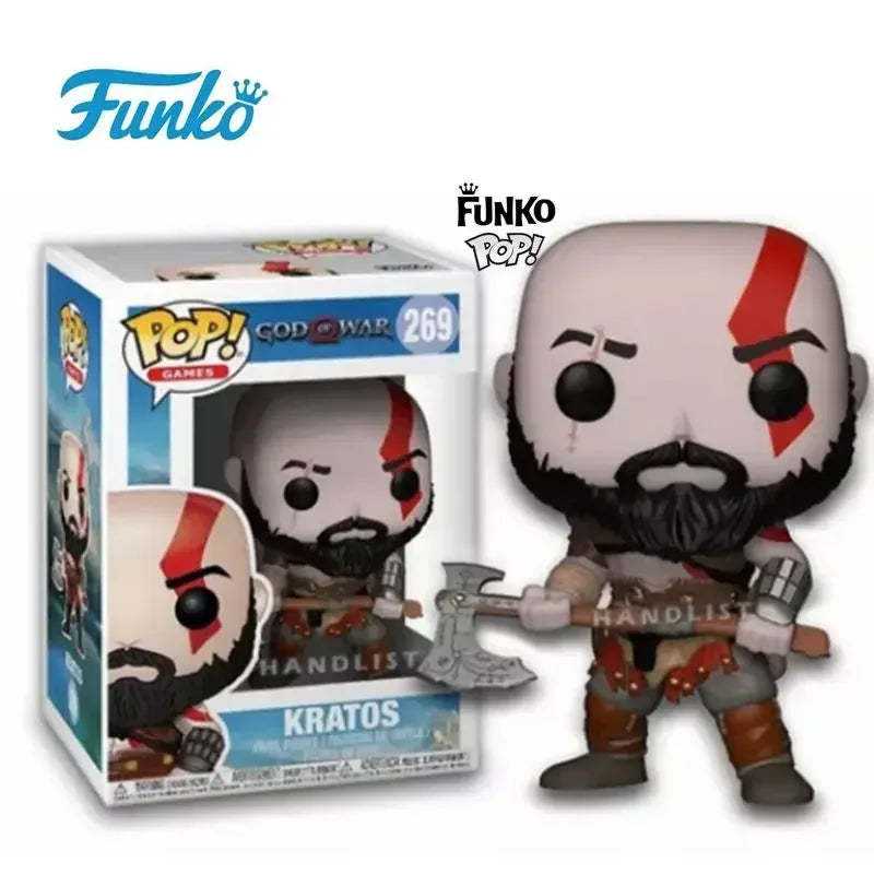 FUNKO POP God of War Kratos 269# Toy PVC Action Figures Official Licensed Product Vinyl Model Toys for Children Birthday Gift Main image