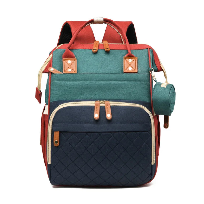 USB Mummy-Bag Windeltasche Babypflege Große Kapazität Mama Rucksack Mummy Mutterschaft Nasstaschen Wasserdichte Baby Schwanger Wickelrucksack