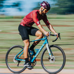 DAREVIE Radtrikot SPF 50 UV-Schutz Trainingsniveau Slim Fit Kleine Größe Herren Damen Mann Fahrradtrikot Radsport-Trikot