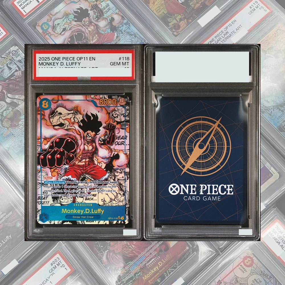 DIY PROXY OPCG SAMMELKARTE 2025 EB02 EXTRA BOOSTER ANIME 25. JUBILÄUM #010 MONKEY D.LUFFY ALTERNATIVE KUNST GEM MT10 KARTE
