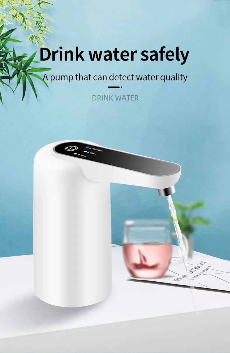Wasserspender automatisch Mini-Fasswasser elektrische Pumpe USB-Ladung tragbarer Wasserspender Getränkespender