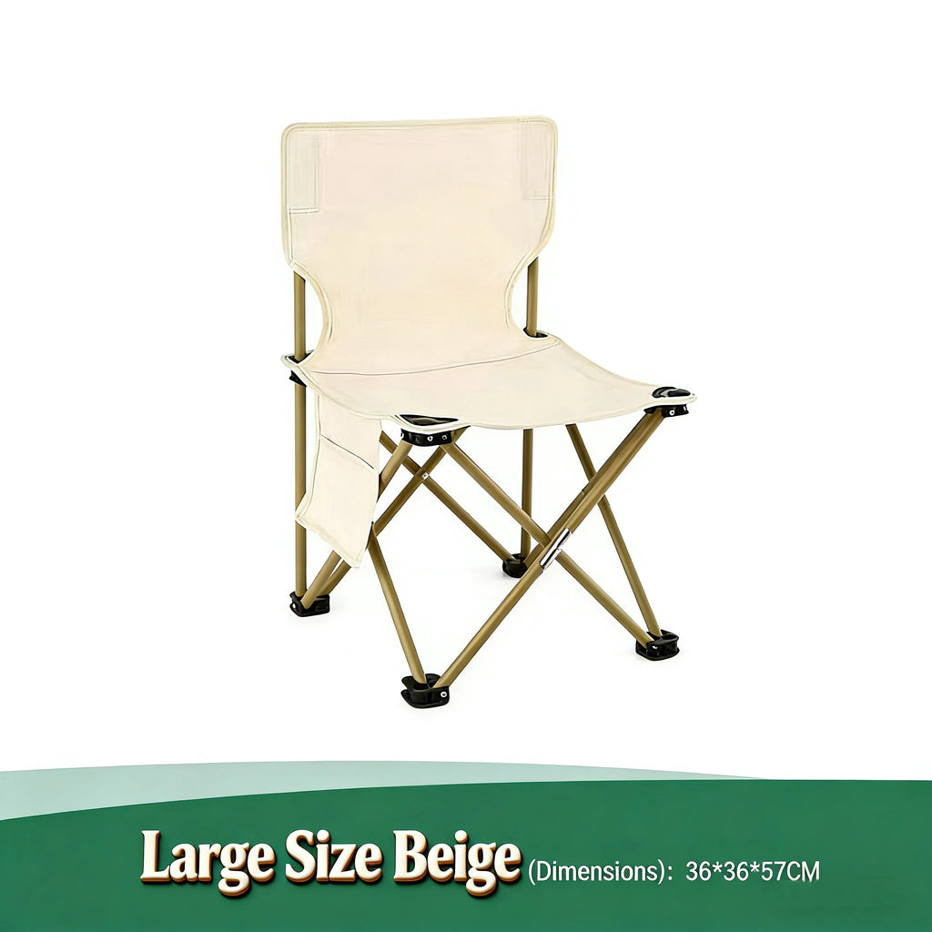 Tragbarer Angelhocker Strand Robuster Stuhl Ultraleichter Camping Picknickstuhl Klappbarer Hocker Angelbank für Outdoor