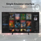Launchbox 2T Spiele-Festplatte für PS4/PS3/PS2/Wii/WiiU/GAMECUBE etc. mit über 4200 3D/PC-Spielen, tragbare Spielekonsole für Laptops