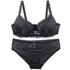 DaiNaFang Neues sexy BH-Set Push Up Unterwäsche für Damen Verstellbar Atmungsaktives Design Schweißabsorbierendes Oberteil BC Cup Dessous