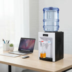 Elektrischer Tischwasserspender, Trinkbrunnen, Büro-Kühler für zu Hause, Heiß-/Kaltgetränkemaschine für 4,5-18,9L-Flaschen