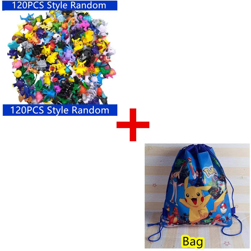 144 Anime Stil Actionfigur Modell Pokémon Figur Spielzeug Ornament Dekoration Sammlerstücke Spielzeug für Kinder Weihnachtsgeschenk