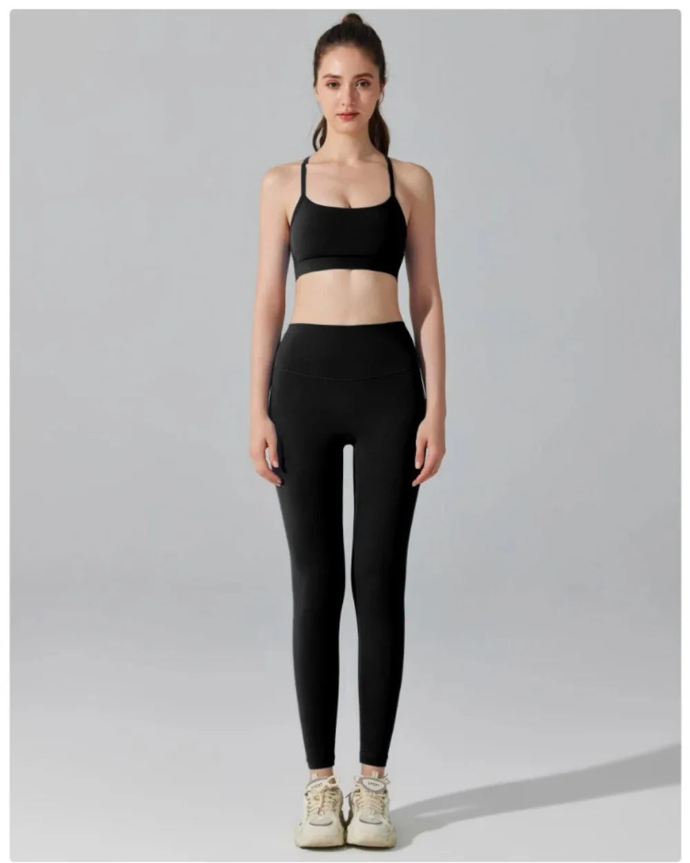 Activewear Set 2-teilig: Sport-BH & High Waist Leggings, Workout-Outfit für Yoga, Laufen, Fitness & Gym Kleidung für Damen