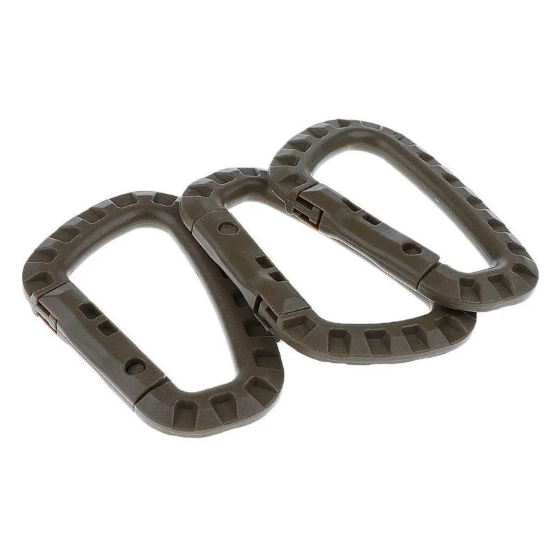 Taktischer Karabiner Karabina Karabiner Clip Plastik Kadett Wandern Camping