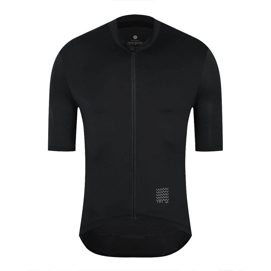 YKYWBIKE Herren Classic Radtrikot Sommer Fahrrad Pro Team Kurzarm Trikot Radsport Maillot Rennrad Atmungsaktive Kleidung
