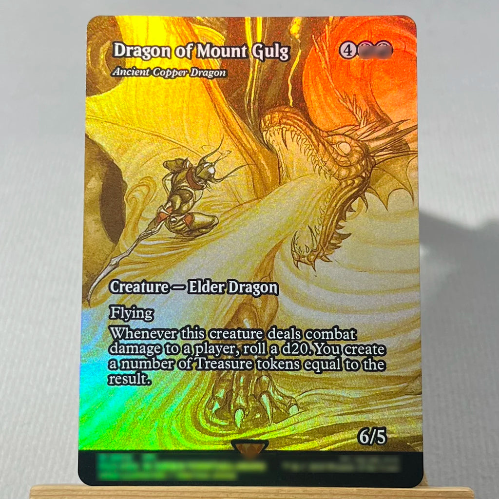 FCA FIN FIC PIP LTR FOIL4-002 magische Karten Antiker Kupferdrache Tcg Proxy Reisender Chocobo Celes, Runenritter Gathering