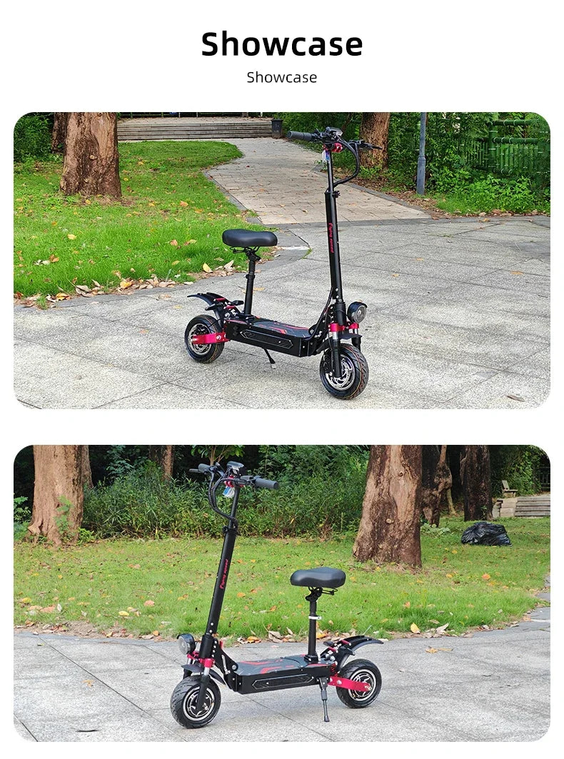BOYUEDA Q7Pro Max Electric Scooter 2*1600W Dual Motor 52V28A Battery Adult Off-road E-Scooter 10 Inch City commuting EScooter