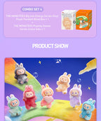POP MART Labubu THE MONSTERS Big into Energy Serie-Vinyl Plüsch Anhänger Mystery Box Überraschungs-Tasche Spielzeug Puppe Süße Anime-Figur