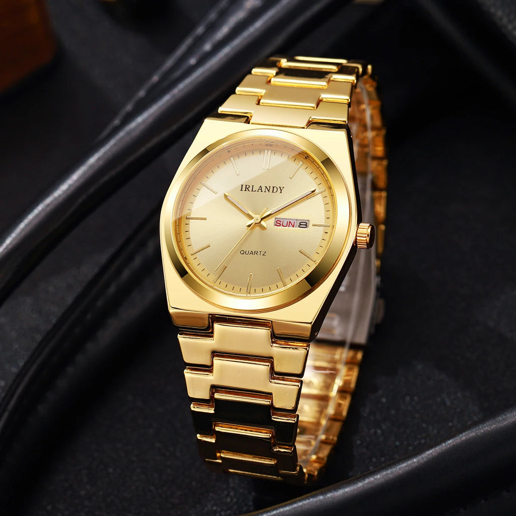 Luxus-Herren-Business-Uhren Kalender Quarz-Armbanduhren Für Herren Uhr Reloj Hombre (Ohne Box)