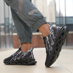 2025 Unisex Laufschuhe Herren Damen Leichte Mesh Atmungsaktive Bequeme Flache Weiche Tennisschuhe Sommer Schnürsneaker Herren