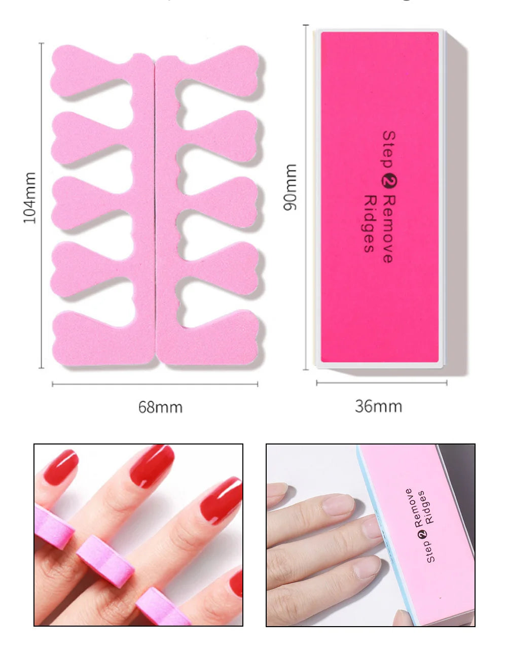 Maniküre-Set für Nagelpailletten-Kit Nagelpflege-Zubehörset Nagelkunst-Pinsel Nägel-Zubehör Maniküre-Werkzeuge