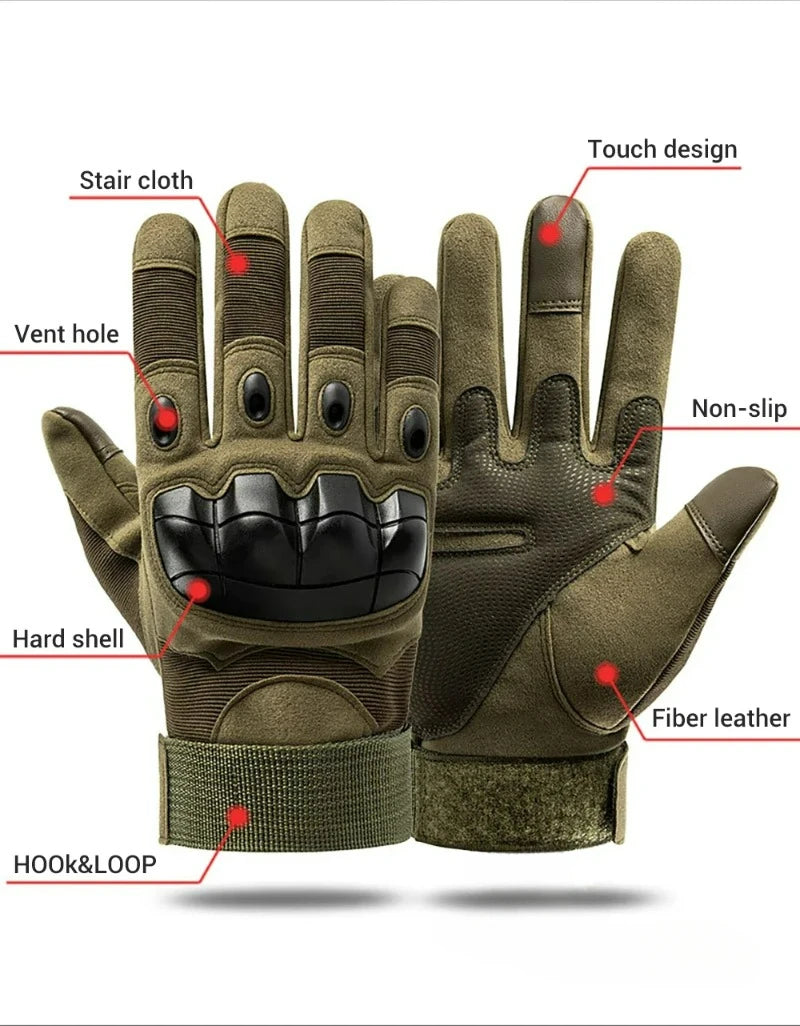 Motorrad Camping Radfahren Wandern Klettern Taktische Handschuhe Touch Design Fitness Schutz Sport Jagd Handschuhe