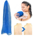 3/1 Pcs Exfoliating African Net Bath Sponge Washcloth Double Side Loofah Towel ack Shower Scrubber for Smooth Skin Bath Supplies