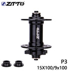 ZTTO MTB 32 Loch Scheibenbremsnabe Vorderradnabe 6-Loch Boost Nabe 15x110 Steckachse 15x100 32H Maza 9x100 QR gedichtete Lager