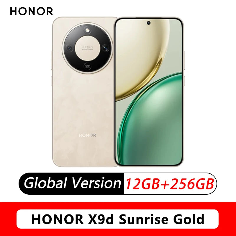 HONOR X9d Globale Version Smartphone 6,79" Display, AMOLED, 8300mAh Akku 108MP Kamera NFC Mobiltelefon