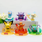 Pokémon Serie Blind Box Pikachu Mewtu Anime Figuren Ornamente Puppen Gardevoir Sylveon Modell Fans Desktop Auto Weihnachtsgeschenk