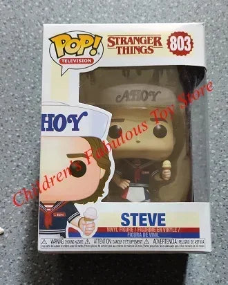 NEU!!! FUNKO POP Stranger Series #1462 Eddie #1250 Dustin Steve Robin Eleven Vinyl-Actionfiguren-Sammlermodelle für Geschenke