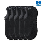 5 Paar Herren Baumwoll Kurzsocken Hochwertige Crew Ankle Casual Weiche Rutschfeste Atmungsaktive Low-Cut Sommer Herbst Socken für Herren