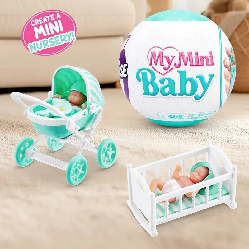 Zuru 5 Surprise My Mini Baby Miniatur-Babypuppen Sammelbares Überraschungs-Ei mit 12 verschiedenen Modellen, auf Lager, Spielzeuggeschenk für Kinder