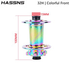 HASSNS Noisy Cube Pro 7 Freilauf MTB Hinterradnabe 32 Loch Dirt Jump Bike Nabe Wechsel Fahrrad Cube 15*100/10*135MM Fahrradbuchsen