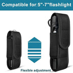 Taschenlampen-Hülle Taschenlampen-Etui LED-Taschenlampen-Hülle LED-Taschenlampen-Nylonschutzhülle für Jagd Camping Outdoor Wandern