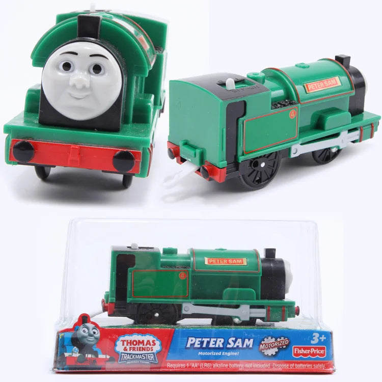 Elektrische Thomas und seine Freunde Trackmaster Motorisierte Lokomotive Diecast Jungen Spielzeug Bash Dash Stanley Splatter Diesel Arry Paxton