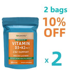 Vitamin D3 K2 | Vitamin K2 MK7 Patch für Knochen- & Herzgesundheit | Vitamin D für Frauen & Männer | Vitamin K2 und D3 Nahrungsergänzungsmittel