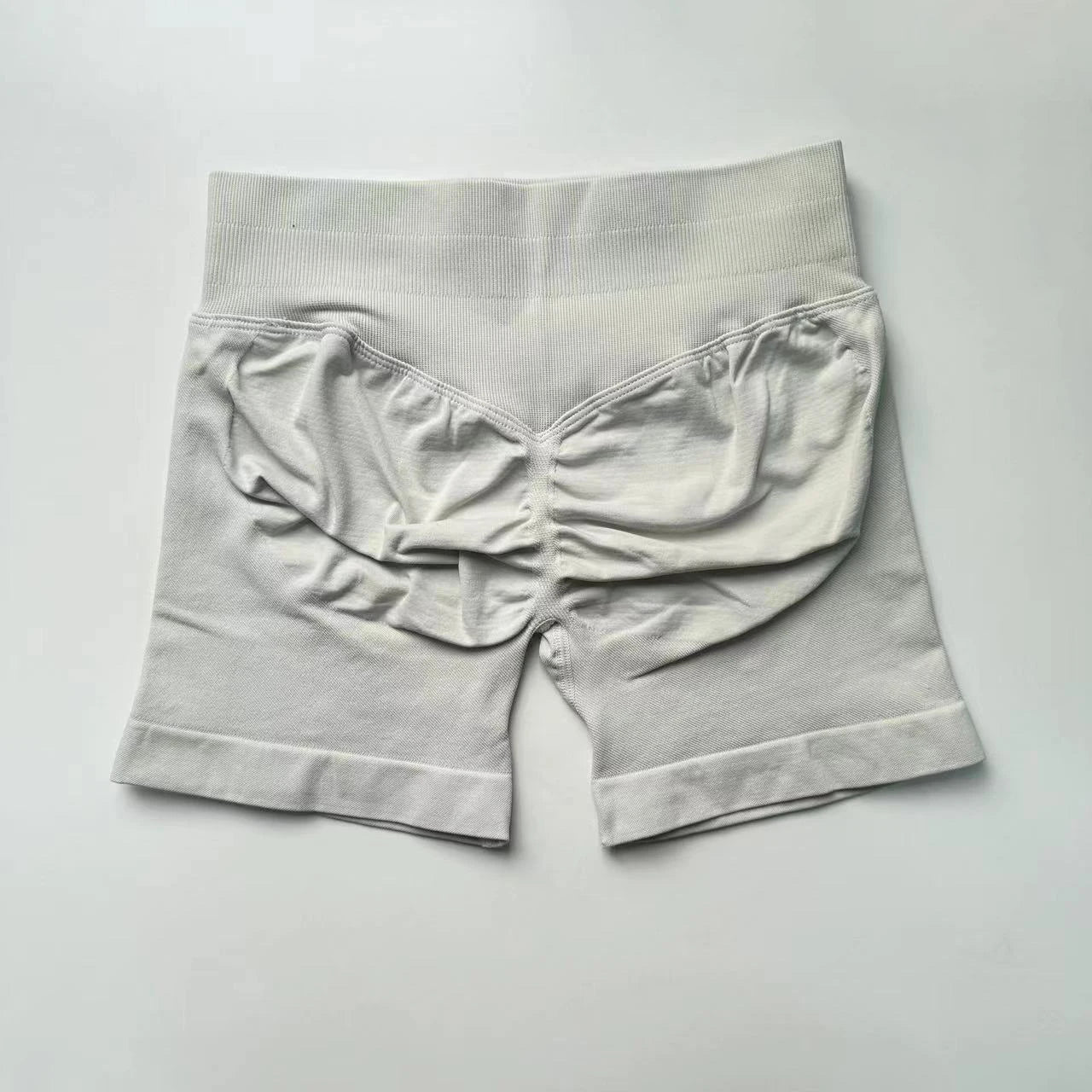 Impact Shorts 4.5" Nahtlos, hochelastisch, niedrig gerippter Bund, dezenter Po-Kontur-Shorts, Fitness Workout Yoga Gym Shorts