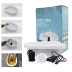 Detox Ionen Elektrische Fußbad Massager Maschine Fußbad Reinigungsfußspa Vibrations-Whirlpool Pflege Arrays Aqua Gesundheitstherapie