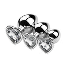 Metall-Analdildo für Frauen, Männer, Paare, Butt Plug, Arsch-Spielzeug, Erwachsenenspiel, Masturbator, Anal S/M/L, Diamant-Sexspielzeug für Erwachsenenprodukte