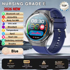 2026 Neue Smartwatch für Pflegeberufe mit EKG+PPG Gesundheitsanalyse Blutdruck Lipide Harnsäure Drahtlose HD-Anruf Smartwatch Herren Damen