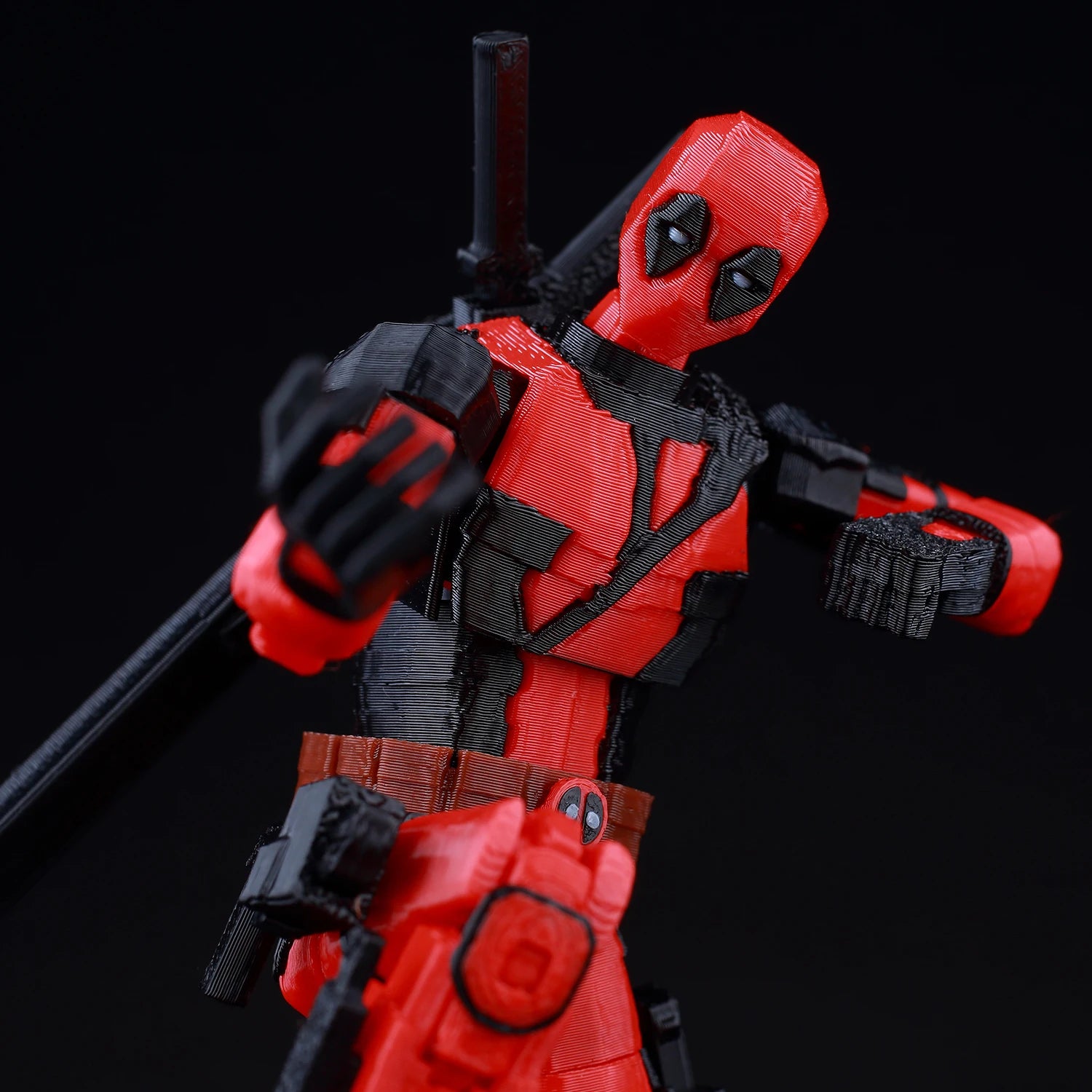 9L3D Gedruckte Deadpool Wolverine Batman Spider-Man Venom Actionfiguren Dummy13 Lucky13 T13 Anime Modell Spielzeug Sammlerstücke Geschenke