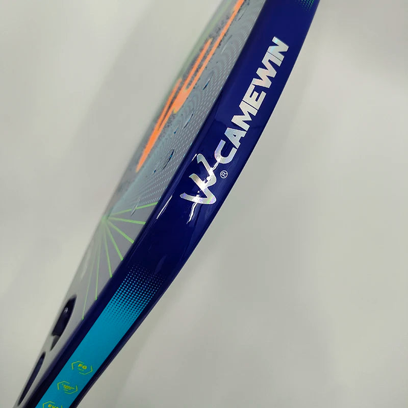 Camewin Beach-Tennisschläger 50% Carbon-Innenkern EVA-Schaum-Faser Mit Schutzhülle Hochwertiger Tennisschläger Neu 2024