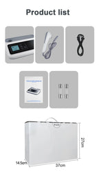 Ultraschall-Therapiegerät zur Schmerzlinderung Muskel- und Gelenkmassage Medikamentenfrei Ultraschall 1MHz Physiotherapiegerät LCD-Bildschirm