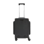 Moderner 20-Zoll PC-Gepäckkoffer, Aluminiumlegierung, Hartschale, Reisekoffer mit 4 Rollen, 3-Öffnungs-Struktur für Reisen