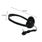 3,5-mm-Kabel-Computer-Kopfhörer ohne Mikrofon Gaming-Headset Geräuschunterdrückung Sport-MP3-Kopfhörer Kabel-Stereo-Headset Universal