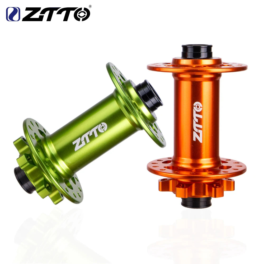 ZTTO MTB 32 Loch Scheibenbremsnabe Vorderradnabe 6-Loch Boost Nabe 15x110 Steckachse 15x100 32H Maza 9x100 QR gedichtete Lager
