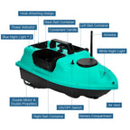 Modernes GPS-Futterboot mit 3 Köderbehältern, 12000mAh kabelloses Futterboot mit automatischer Rückkehrfunktion, verschiedene Stile