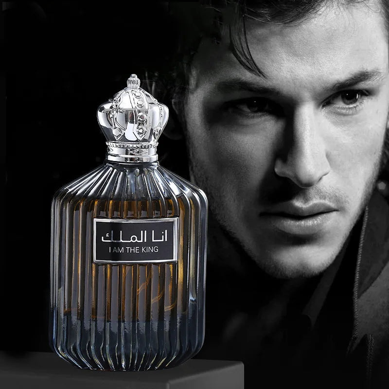 Dubai Prince Herrenparfüm 100ML Eau de Cologne lang anhaltender Duft Frische Wüstenblume Anziehend für Frauen Arabische Parfüme Mujer Originales