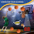 Ring Basketballkorb Wandmontiertes Indoor-Trainings-Kinder-Basketballspielzeug Mini-Basketballkorb-Set für Kinder-Outdoor-Spiele